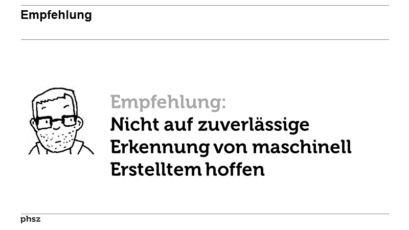 Empfehlung