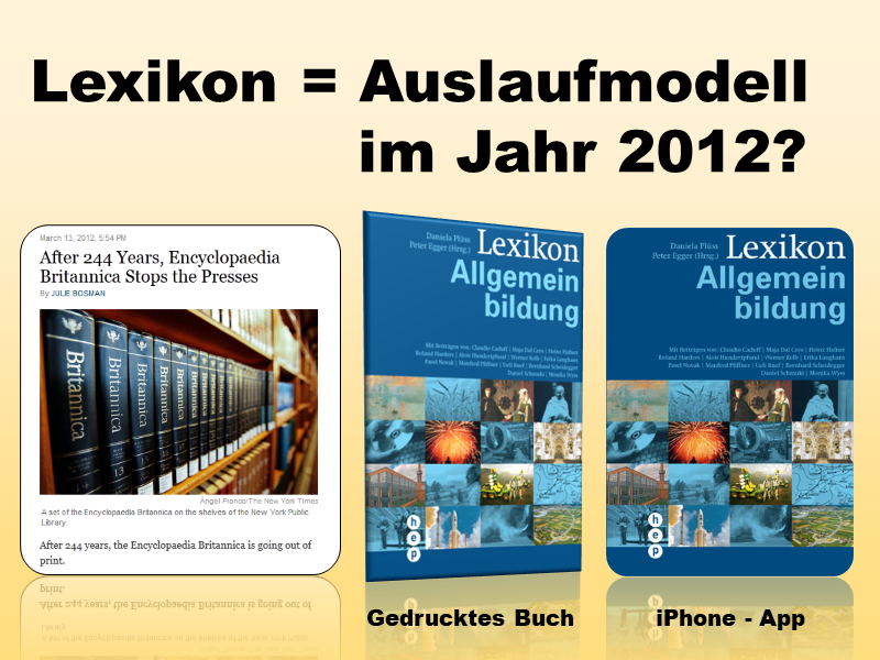 Lexikon: Auslaufmodell 2012?