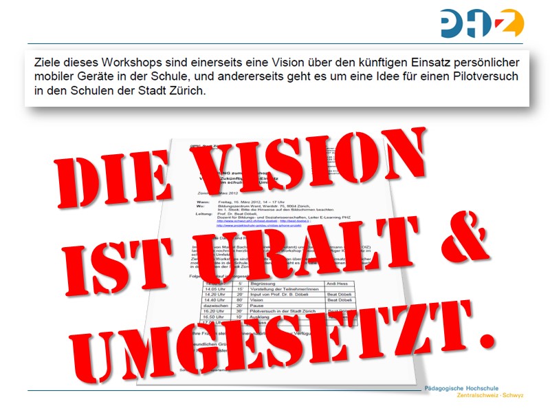 Die Vision ist uralt & umgesetzt